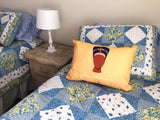 Nefertiti "Mistress of the Two Lands" Accent Pillow