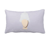 Marie Antoinette "Courage!" Accent Pillow