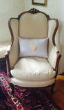 Marie Antoinette "Courage!" Accent Pillow