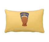 Nefertiti "Mistress of the Two Lands" Accent Pillow