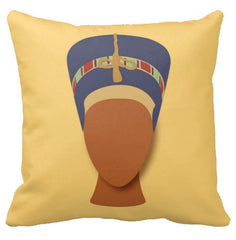 Nefertiti Square Pillow